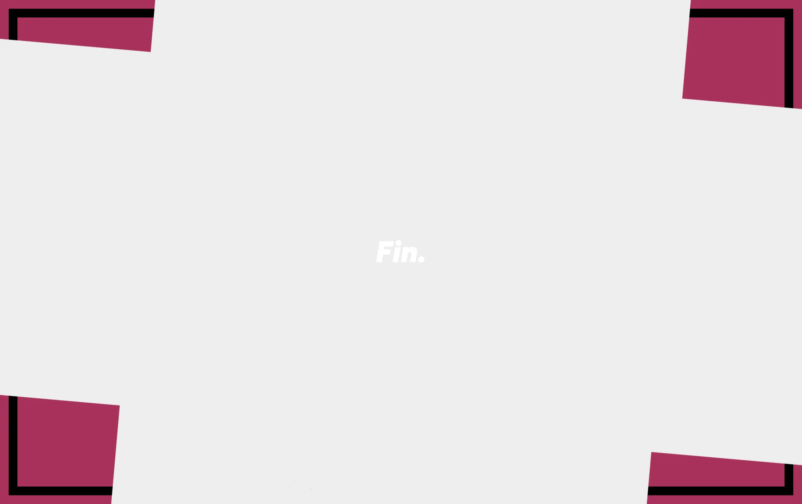 A large gray cross shape overlaid on top of a pinkish background. The shape is rotated slightly to the right and extends beyond the boundaries of the background.,